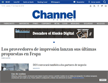 Tablet Screenshot of channelpartner.es
